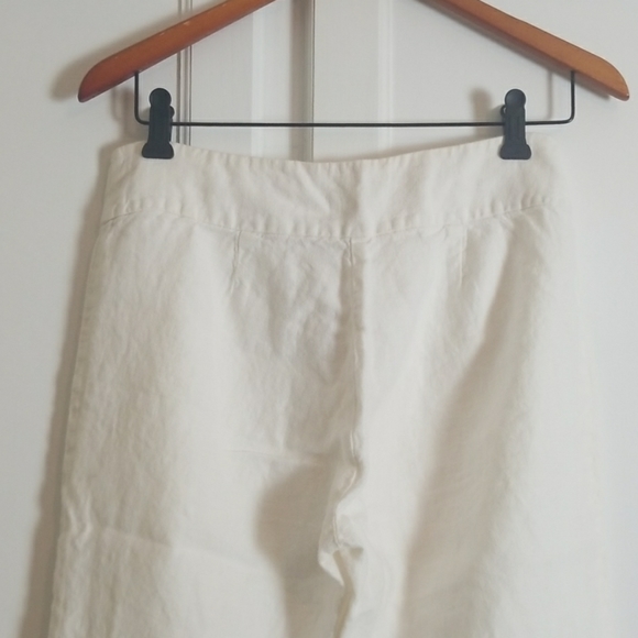 Breezy wide leg linen pants - Picture 3 of 4